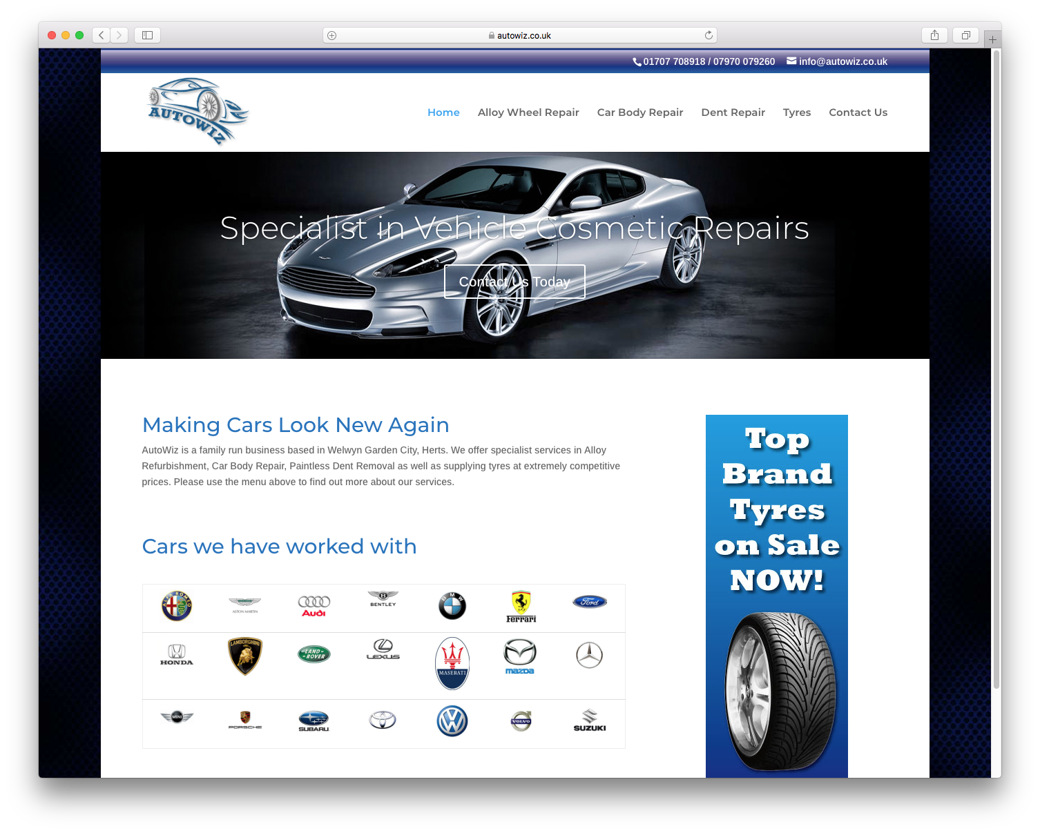 AutoWiz website